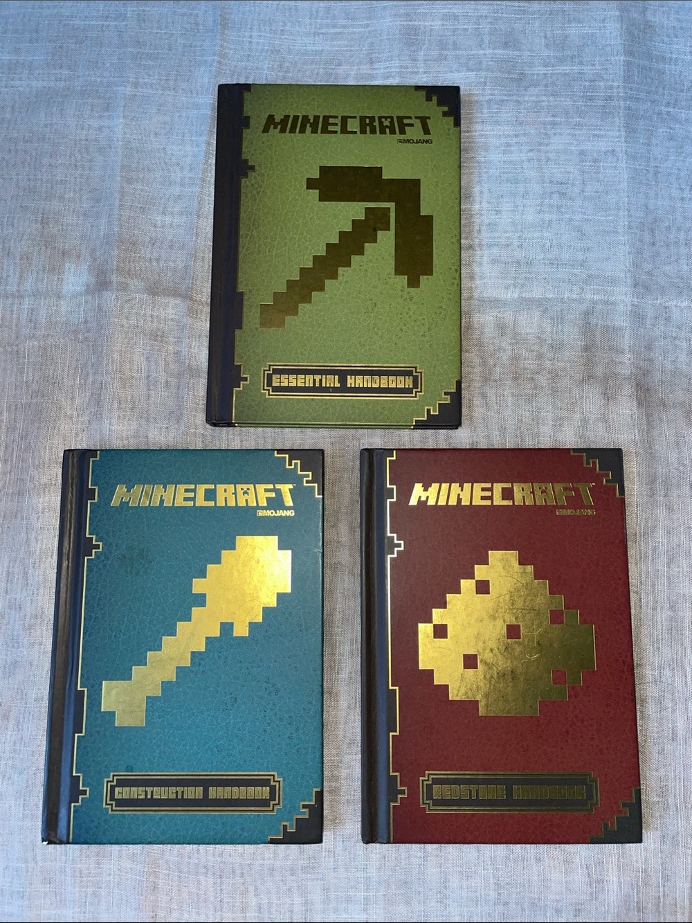 Minecraft Hardcover Guide Set of 3.